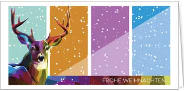 2025  | Motiv: Rentier Polygon - Artikel Nummer 41224