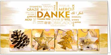 2025 für Firmen | Kategorie Internationale Weihnachtsgrüße | Motiv: Globale Dekoration - Artikel Nummer 41229