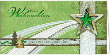 2025 für Firmen | Kategorie Weihnachtliche  Fotoimpressionen | Motiv: Rustikale Sternschnuppe - Artikel Nummer 41248