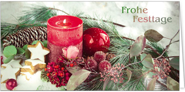 2025 für Firmen | Kategorie Weihnachtliche  Fotoimpressionen | Motiv: Duftende Kerze - Artikel Nummer 41301