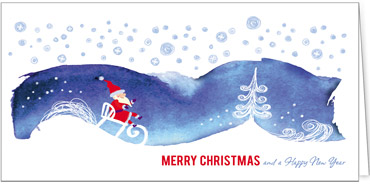 2025  | Motiv: Winterlicher Rodelspaß - Artikel Nummer 41325