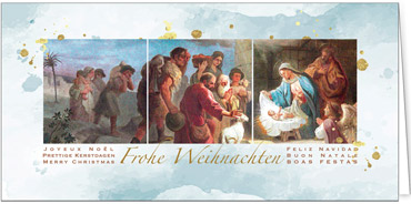 2025 für Firmen | Kategorie - Religiöse Motive - | Motiv: Das Wunder Jesu - Artikel Nummer 41331