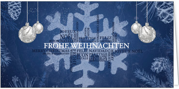 2025 für Firmen | Kategorie Internationale Weihnachtsgrüße | Motiv: Modern Greetings - Artikel Nummer 41335