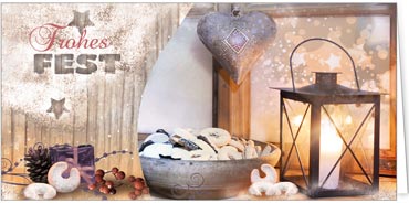 2025 für Firmen | Kategorie Duftkarten | Motiv: Duftende Vanillekipferl (Vanille-Duft) - Artikel Nummer 41415