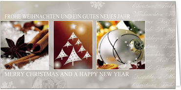 2025 für Firmen | Kategorie Duftkarten | Motiv: Duftende Weihnachtswünsche (Zimt-Duft) - Artikel Nummer 41467