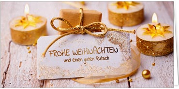 2025 für Firmen | Kategorie Goldene Impressionen | Motiv: Einen guten Rutsch - Artikel Nummer 41810