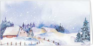 2025  | Motiv: Weihnachtliches Dorfleben - Artikel Nummer 41835