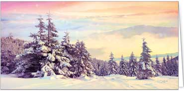 2025 Kategorie Winterlandschaften | Motiv: Wintermorgen - Artikel Nummer 41891