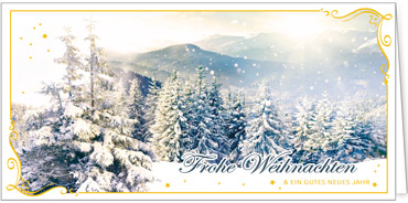 2025 Kategorie Winterlandschaften | Motiv: Gerahmter Zauberwald - Artikel Nummer 41934