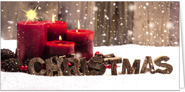 2025 für Firmen | Kategorie Rote Impressionen | Motiv: Christmas-Funkeln - Artikel Nummer 41953