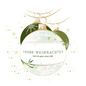 Weihnachtskarten-Dekore