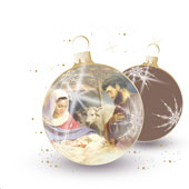 Weihnachtskarten-Dekore