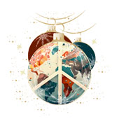 Weihnachtskarten-Dekore