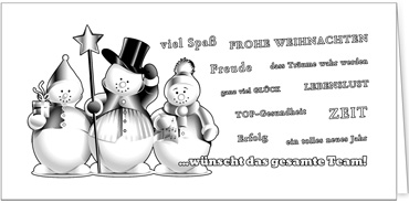 2025 für Firmen | Kategorie Ausmalkarten | Motiv: Sternsinger zum Ausmalen - Artikel Nummer 41976-816