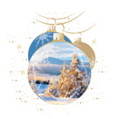 Weihnachtskarten-Dekore