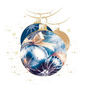 Weihnachtskarten-Dekore