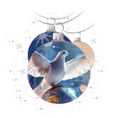 Weihnachtskarten-Dekore