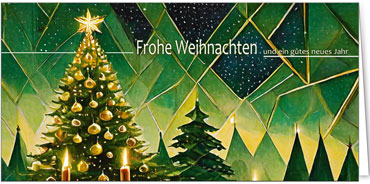 2025 für Firmen | Kategorie Grüne Impressionen | Motiv: Kunstvoller Baum-Hintergrund - Artikel Nummer 41996