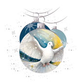 Weihnachtskarten-Dekore