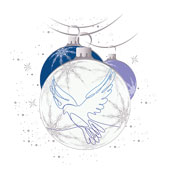 Weihnachtskarten-Dekore