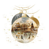 Weihnachtskarten-Dekore