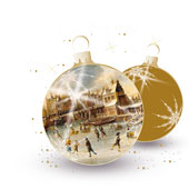 Weihnachtskarten-Dekore