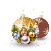 Weihnachtskarten-Dekore