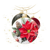 Weihnachtskarten-Dekore