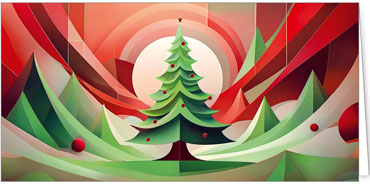 2025 für Firmen | Kategorie Rote Impressionen | Motiv: Wald der Wünsche - Artikel Nummer 42026