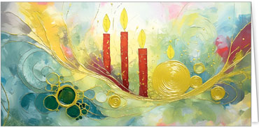 2025 für Firmen | Kategorie - Religiöse Motive - | Motiv: Friedensimpressionismus - Artikel Nummer 42035