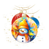 Weihnachtskarten-Dekore