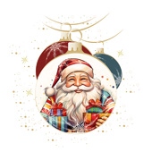 Weihnachtskarten-Dekore