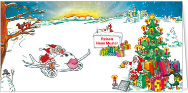 2025 für Firmen | Kategorie - Branchenkarten | Motiv: Reisen  - Artikel Nummer 52031