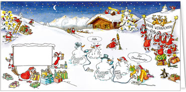 2025 für Firmen | Kategorie Steuerberater und Rechtsanwälte | Motiv: Schneemannsrecht - Artikel Nummer 7072-812