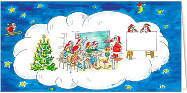 2025 für Firmen | Kategorie - Branchenkarten | Motiv: Bildung ist alles - Artikel Nummer 7095-813