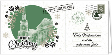 2025 für Firmen | Kategorie Städte Karten | Motiv: Nostalgisches Dortmund in Grün - Artikel Nummer 7215-811