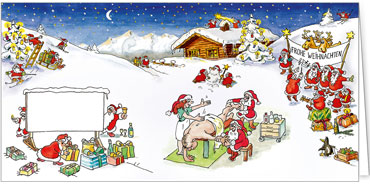 2025 für Firmen | Kategorie - Branchenkarten | Motiv: Massage - Artikel Nummer 7303-812