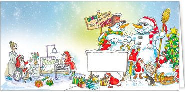 2025 für Firmen | Kategorie - Branchenkarten | Motiv: Pflege - Artikel Nummer 7318-815