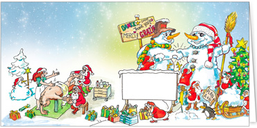 2025 für Firmen | Kategorie - Branchenkarten | Motiv: Massage - Artikel Nummer 7329-815