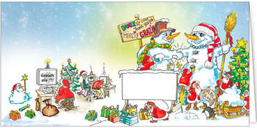 2025 für Firmen | Kategorie - Branchenkarten | Motiv: EDV - Artikel Nummer 7335-815