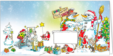 2025 für Firmen | Kategorie - Branchenkarten | Motiv: Fitness und Gesundheit - Artikel Nummer 7336-815