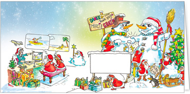 2025 für Firmen | Kategorie - Branchenkarten | Motiv: Reisebüro und Urlaub - Artikel Nummer 7337-815