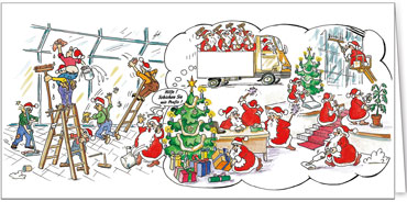 2025 für Firmen | Kategorie - Branchenkarten | Motiv: Reinigung - Artikel Nummer 7347-815