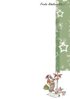 2025  | Motiv: Weihnachtsbriefpapier DIN A4  21 x 29,7 cm - Artikel Nummer 80301