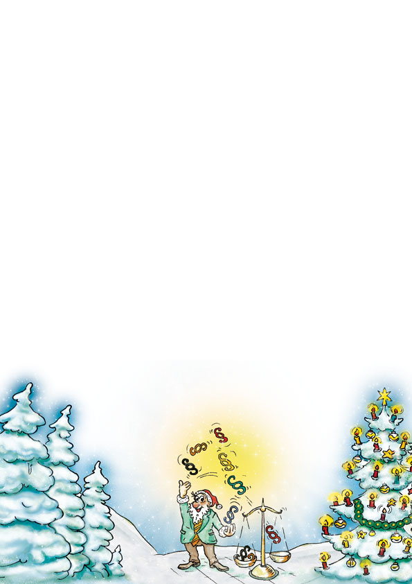 2025  | Motiv: Weihnachtsbriefpapier DIN A4  21 x 29,7 cm - Artikel Nummer 80307