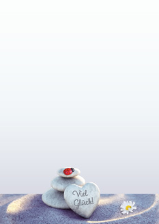 2025 Glückwunschbriefpapier-2025 | Motiv: Glückwunschbriefpapier DIN A4  21 x 29,7 cm - Artikel Nummer 80521