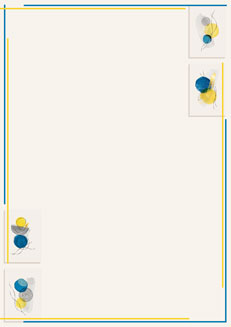 2025 Glückwunschbriefpapier-2025 | Motiv: Glückwunschbriefpapier DIN A4  21 x 29,7 cm - Artikel Nummer 80526