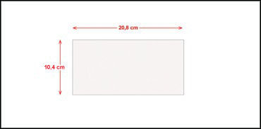 2025  | Motiv: Transparentes Einlageblatt  „Einfach“ - Artikel Nummer 91003