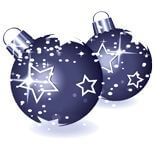 Weihnachtskarten-Dekore