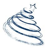 Weihnachtskarten-Dekore